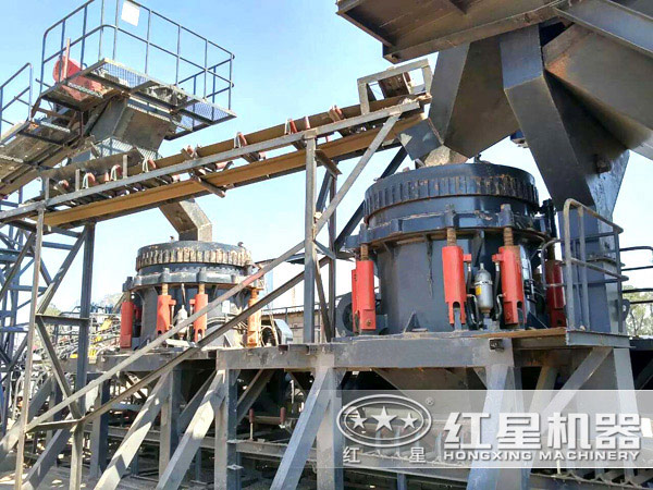 1750圓錐機作業(yè)現場圖