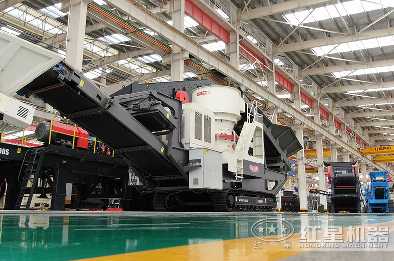 移動(dòng)破碎機(jī)廠區(qū)現(xiàn)貨