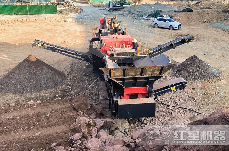 江西花崗巖破碎現(xiàn)場(chǎng)